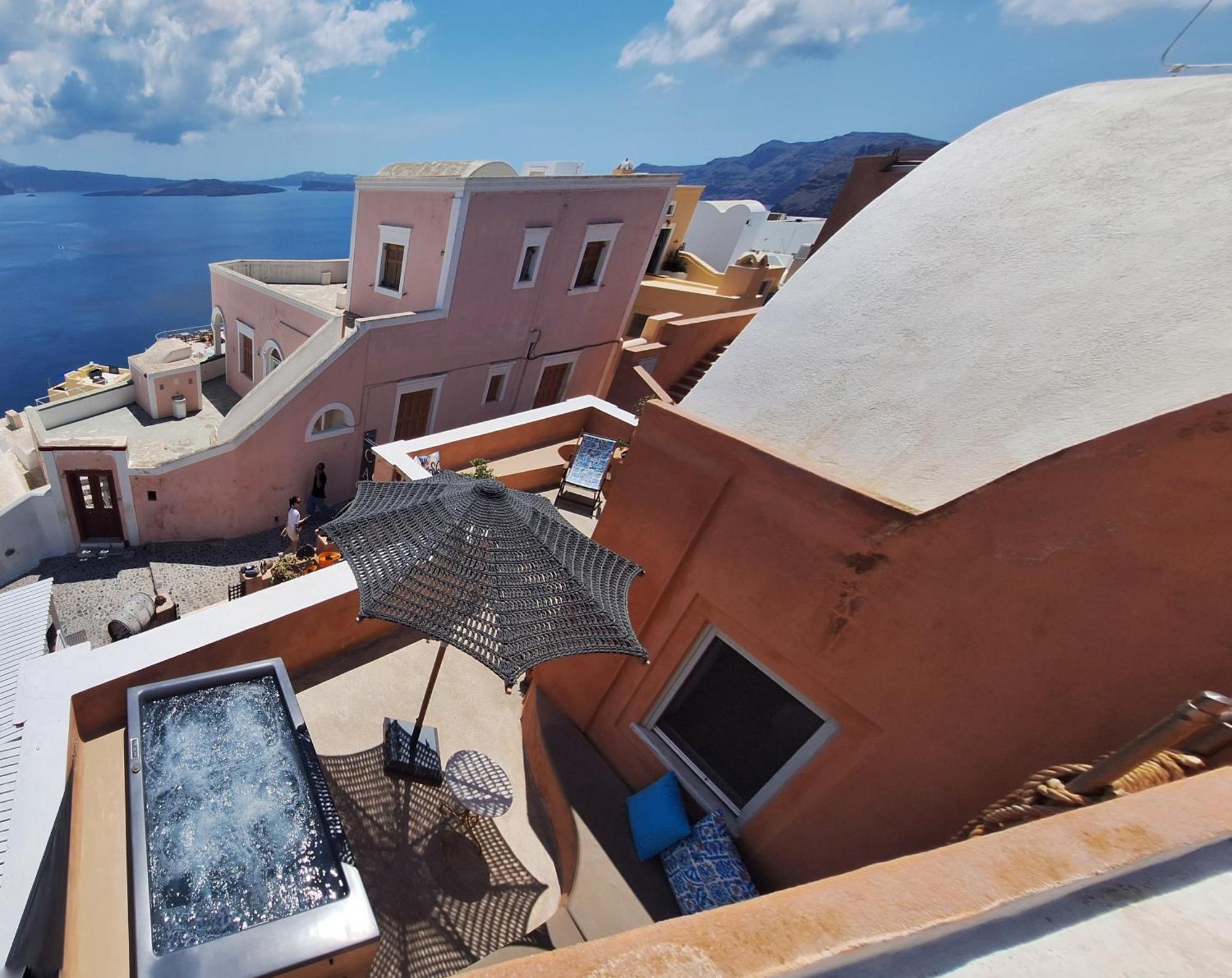 Villa Oasis Oia With Caldera View Exterior photo